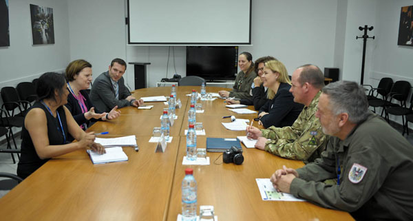 Deputy Head of EULEX Mission meets the representatives from NATO 